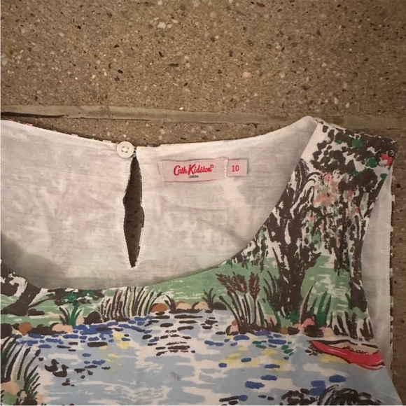 Cath Kidston British Duck Pond Dress, Women’s Size 6 US, 10 UK 🦆🌿🛶 - Picture 5 of 8